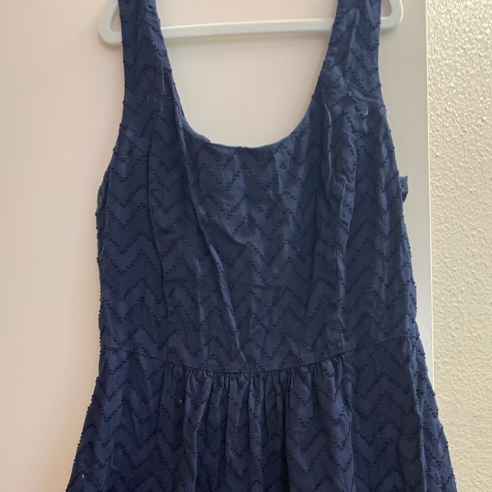 Navy blue dress